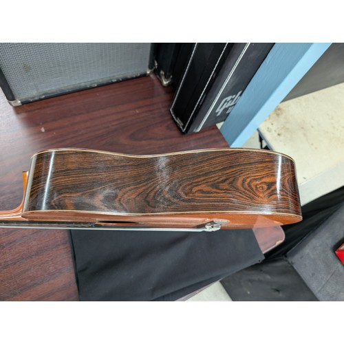 2282 - 1973 Ryoji Matsuoka 60 classical guitar, made in Japan; Back and sides: rosewood, light marks and we... 