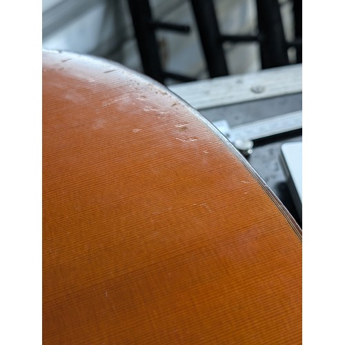 2282 - 1973 Ryoji Matsuoka 60 classical guitar, made in Japan; Back and sides: rosewood, light marks and we... 