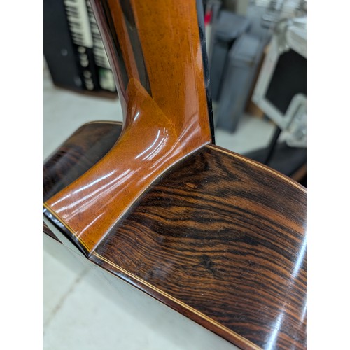 2282 - 1973 Ryoji Matsuoka 60 classical guitar, made in Japan; Back and sides: rosewood, light marks and we... 
