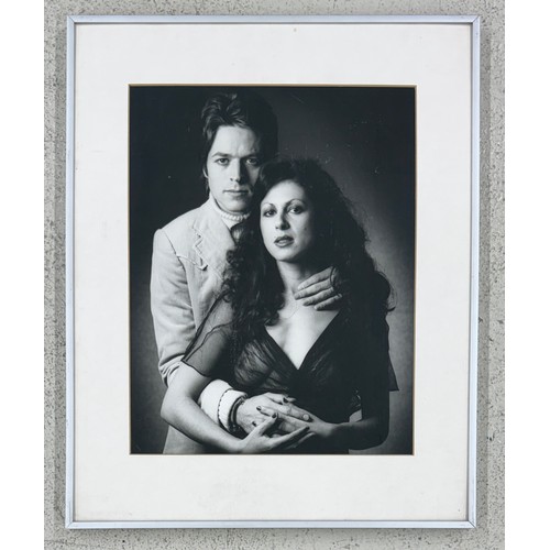 32 - Gered Mankowitz (born 1946) - Elkie Brooks and Robert Palmer, 1973, printed 1981, bromide print, fra... 