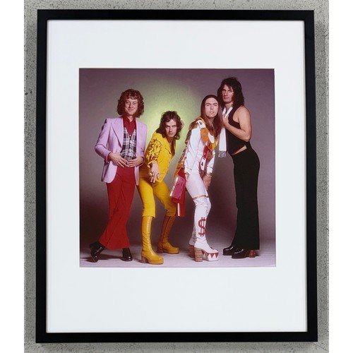 46 - Gered Mankowitz (born 1946) - Slade studio portrait, 1975, printed later, C-Type colour print, 20 x ... 
