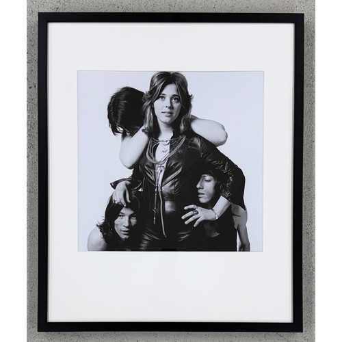 52 - Gered Mankowitz (born 1946) - Suzi Quatro 'Can the Can' studio portrait, 1973, printed later, C-Type... 