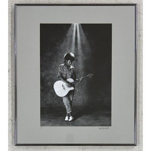 5 - Gered Mankowitz (born 1946) - Joan Armatrading studio portrait, 1984, printed later, limited edition... 