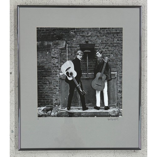 23 - Gered Mankowitz (born 1946) - Chad and Jeremy Pissing, 1963, printed later, limited edition Focus ed... 