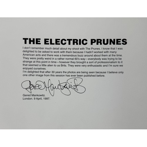 54 - Gered Mankowitz (born 1946) - The Electric Prunes by Gered Mankowitz, Live in Stockholm album book, ... 