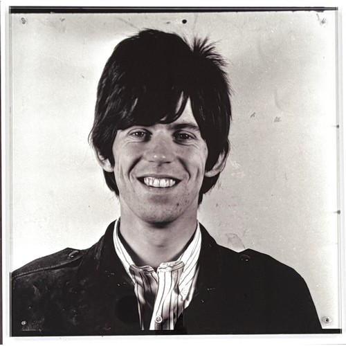116 - Gered Mankowitz (born 1946) - Keith Richards Visa Portrait, 1965, printed later, experimental Visa t... 