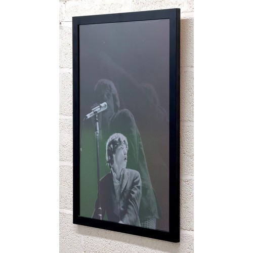 117 - Gered Mankowitz (born 1946) - Mick Jagger Live, 1960s, printed later, limited edition lenticular pri... 