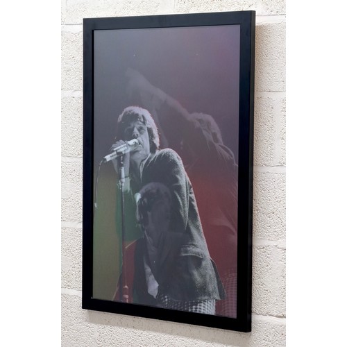117 - Gered Mankowitz (born 1946) - Mick Jagger Live, 1960s, printed later, limited edition lenticular pri... 