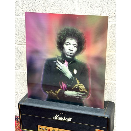 144 - Gered Mankowitz (born 1946) - Jimi Hendrix Psychedelic Smoking, Mason's Yard Studio, London, 1967, p... 