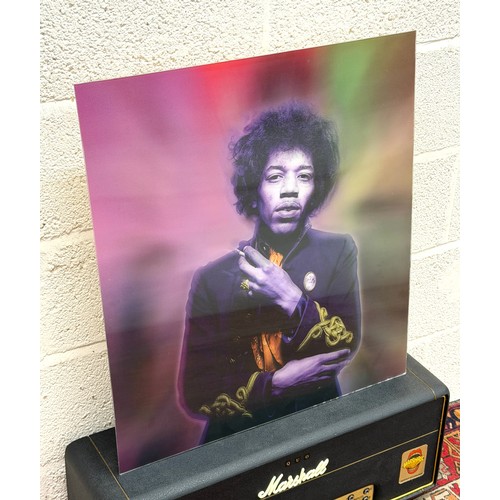 144 - Gered Mankowitz (born 1946) - Jimi Hendrix Psychedelic Smoking, Mason's Yard Studio, London, 1967, p... 