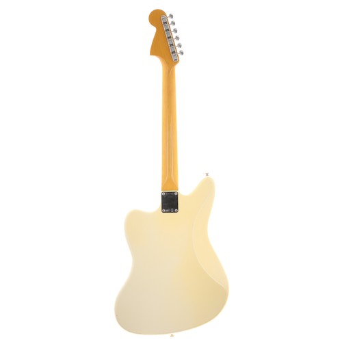 399 - 2012 Fender Johnny Marr Signature Jaguar electric guitar, made in USA; Body: alder, Olympic white fi... 