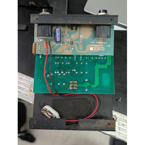 1569 - Marshall Blues Breaker effects pedal, made in England, missing battery compartment cover... 
