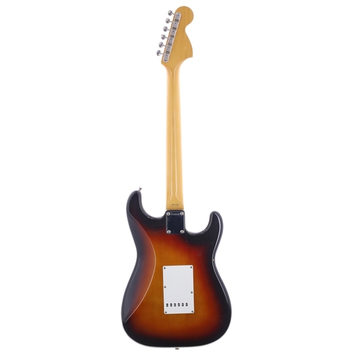 393 - Fender Stratocaster STB-67L Jimi Hendrix Reissue left-handed electric guitar, made in Japan (1986-19... 
