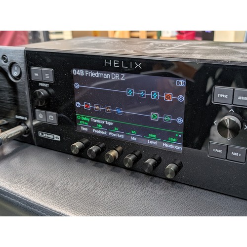 1597 - Line 6 Helix rack effects unit**Please note: Gardiner Houlgate do not guarantee the full working ord... 