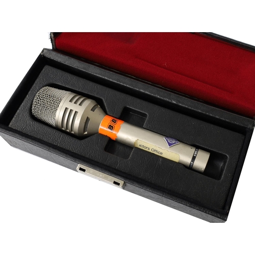 Ex BBC Neumann KMS84 microphone in original case