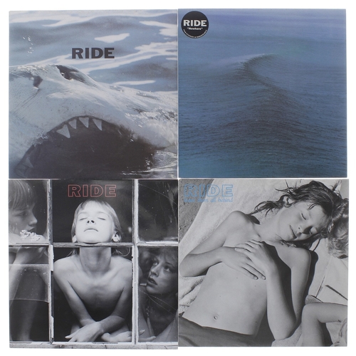 233 - Ride - six vinyl records to include Going Blank Again (CRELP124); Fall (CRELP124); Fall (CRE087T); L... 