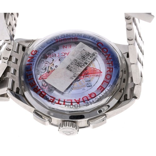 10 - Breitling for Bentley Premier B01 Chronometer Chronograph 42 automatic stainless steel gentleman's w... 