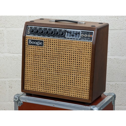 1984 Mesa Boogie IIC+ guitar 1x12 combo guitar amplifier, made in USA, with heavy duty fitted flight case and dust cover