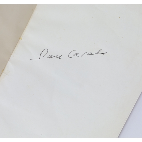 55 - Pablo Casals (Spanish 1876-1973) interest - a signed Programme for The Festival de Prades Abbaye de ... 