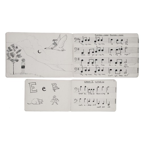 15 - Iris du Pré - Jacqueline du Pré's First and Second Violoncello exercise books, dated March 1950, The... 