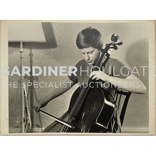 52 - Photographs - 3 Mounted portrait photographs of Jacqueline du Pré, April 1961, each 20cm x 28cm© Mar... 