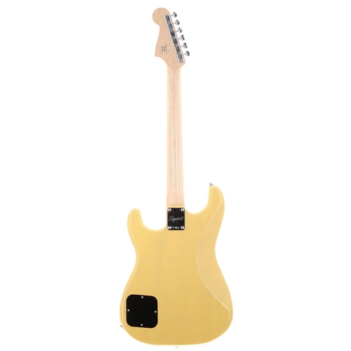 922 - 2023 Squier by Fender Paranormal Stratosonic electric guitar, butterscotch finish