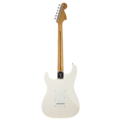 392 - 2019 Fender Jimi Hendrix Signature Stratocaster electric guitar, made in Mexico; Body: Olympic white... 