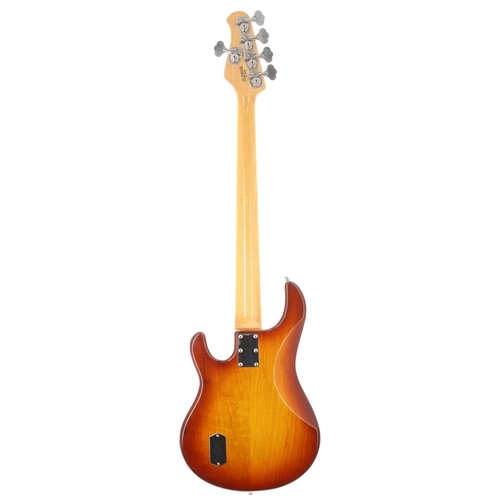 353 - Mark Griffiths - 1989 Ernie Ball Music Man Stingray 5 bass guitar, made in USA; Body: sunburst finis... 