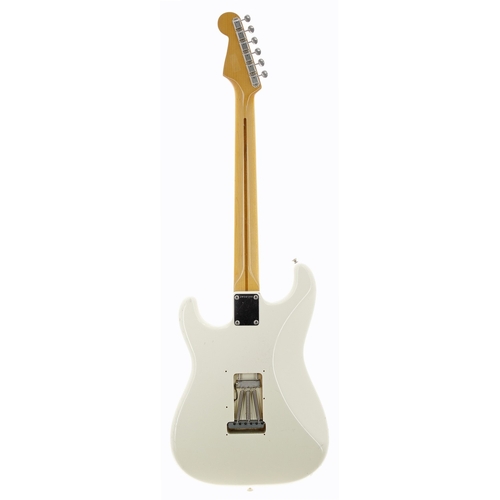 365 - Mark Griffiths - 1983 Squier by Fender JV Stratocaster electric guitar, made in Japan; Body: Olympic... 