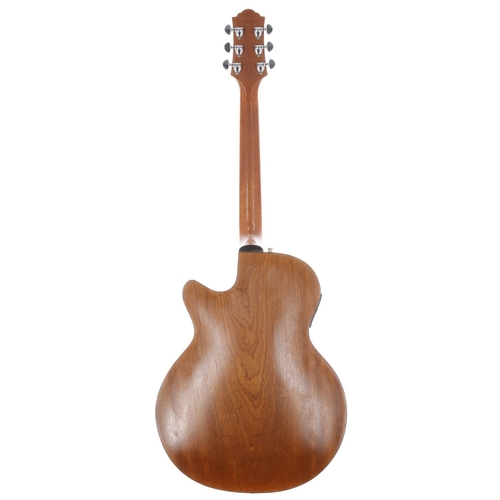 368 - Mark Griffiths - 1996 Guild F4CE electro-acoustic guitar, made in USA; Back and sides: mahogany, lig... 
