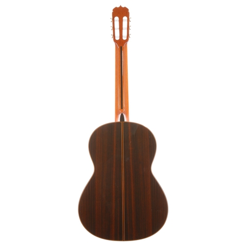2402 - 1983 Jose Ramirez 1A classical guitar, made in Spain; Back and sides: Indian rosewood; Top: spruce; ... 