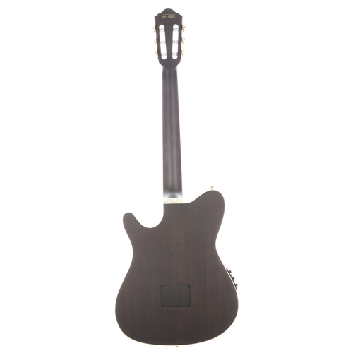 402 - 2024 Ibanez Tim Henson Signature TOD10N-TKF semi-hollow body nylon string electric guitar; Body: tra... 