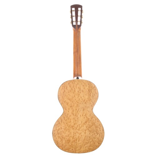 2403 - 19th century French guitar by Jerome Thibouville-Lamy; Back and sides: birds eye maple; Top: spruce ... 