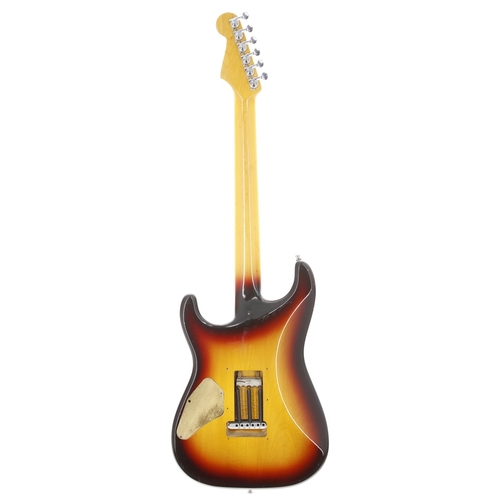 358 - Mark Griffiths - 1980s Jaydee Hooligan Custom electric guitar, made in England; Body: three-tone sun... 