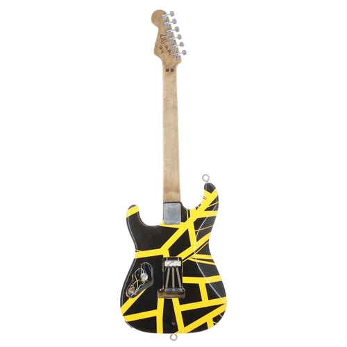 388 - 2019 EVH Guitars Eddie Van Halen '79 Bumblebee Masterbuilt Limited Edition electric guitar, made in ... 