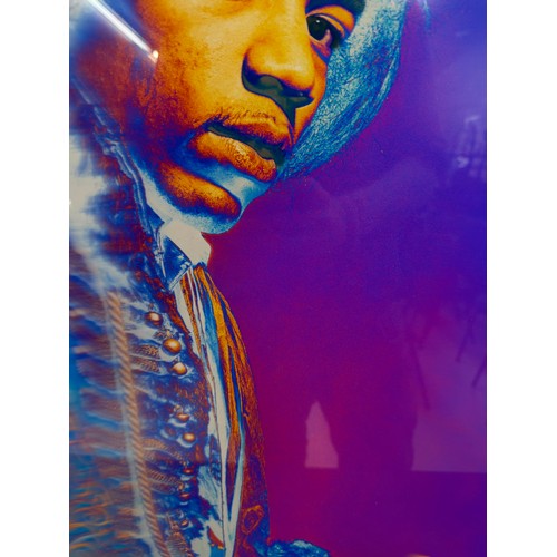 137 - Gered Mankowitz (born 1946) - Jimi Hendrix Smoking, Mason's Yard Studio, London, 1967, printed later... 