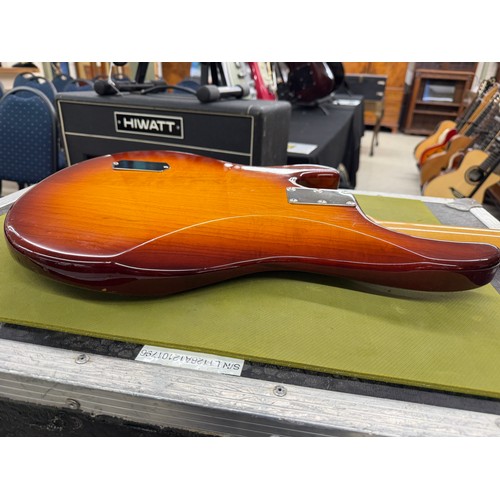 353 - Mark Griffiths - 1989 Ernie Ball Music Man Stingray 5 bass guitar, made in USA; Body: sunburst finis... 