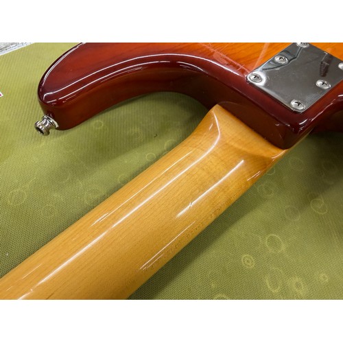 353 - Mark Griffiths - 1989 Ernie Ball Music Man Stingray 5 bass guitar, made in USA; Body: sunburst finis... 