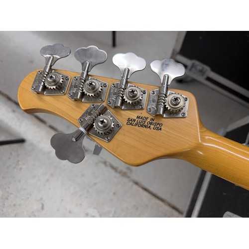 353 - Mark Griffiths - 1989 Ernie Ball Music Man Stingray 5 bass guitar, made in USA; Body: sunburst finis... 