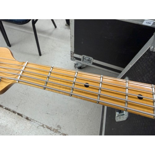 353 - Mark Griffiths - 1989 Ernie Ball Music Man Stingray 5 bass guitar, made in USA; Body: sunburst finis... 
