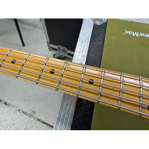 353 - Mark Griffiths - 1989 Ernie Ball Music Man Stingray 5 bass guitar, made in USA; Body: sunburst finis... 