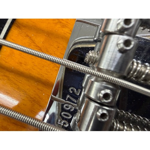 353 - Mark Griffiths - 1989 Ernie Ball Music Man Stingray 5 bass guitar, made in USA; Body: sunburst finis... 