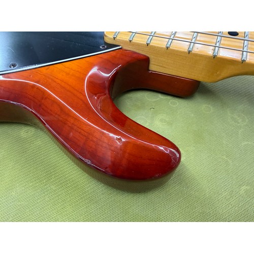 353 - Mark Griffiths - 1989 Ernie Ball Music Man Stingray 5 bass guitar, made in USA; Body: sunburst finis... 