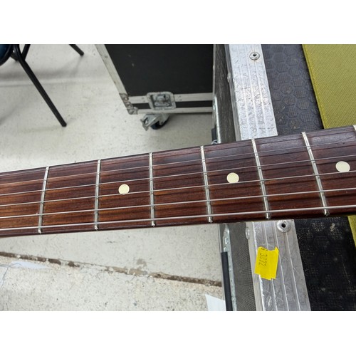 356 - Mark Griffiths - 2002 Fender Stratocaster electric guitar, made in Mexico; Body: Olympic white finis... 