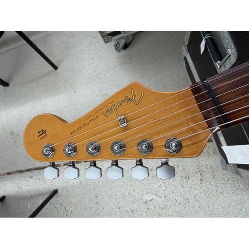 356 - Mark Griffiths - 2002 Fender Stratocaster electric guitar, made in Mexico; Body: Olympic white finis... 