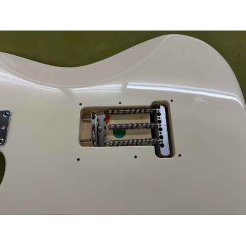 356 - Mark Griffiths - 2002 Fender Stratocaster electric guitar, made in Mexico; Body: Olympic white finis... 