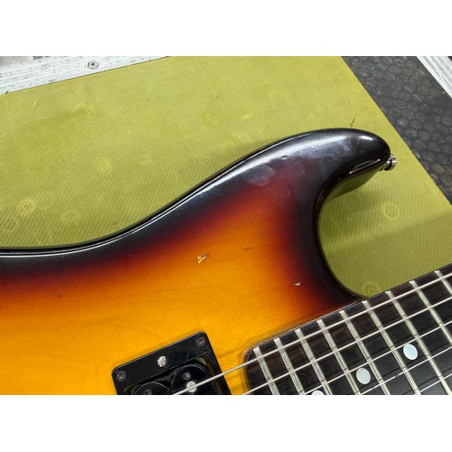 358 - Mark Griffiths - 1980s Jaydee Hooligan Custom electric guitar, made in England; Body: three-tone sun... 
