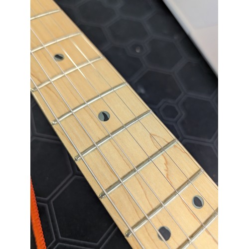 396 - Fender Eric Clapton Blackie Signature electric guitar, made in USA; Body: black finish, light surfac... 