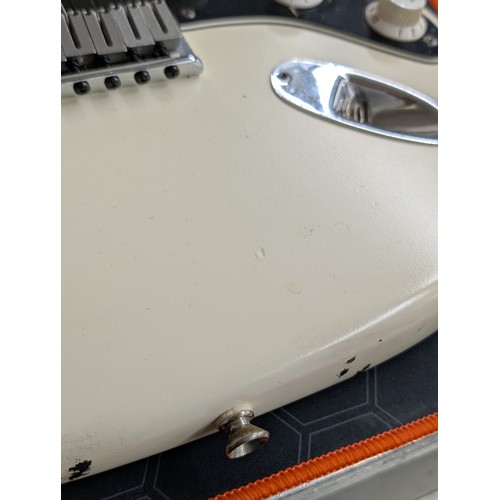 400 - 2010 Fender Billy Corgan Signature Stratocaster electric guitar, made in USA; Body: alder, Olympic w... 