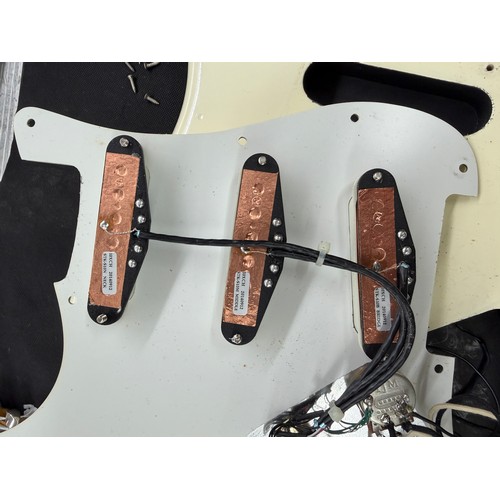 365 - Mark Griffiths - 1983 Squier by Fender JV Stratocaster electric guitar, made in Japan; Body: Olympic... 